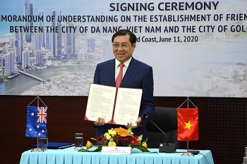 da nang australias coastal city sign mou to step up bilateral cooperation